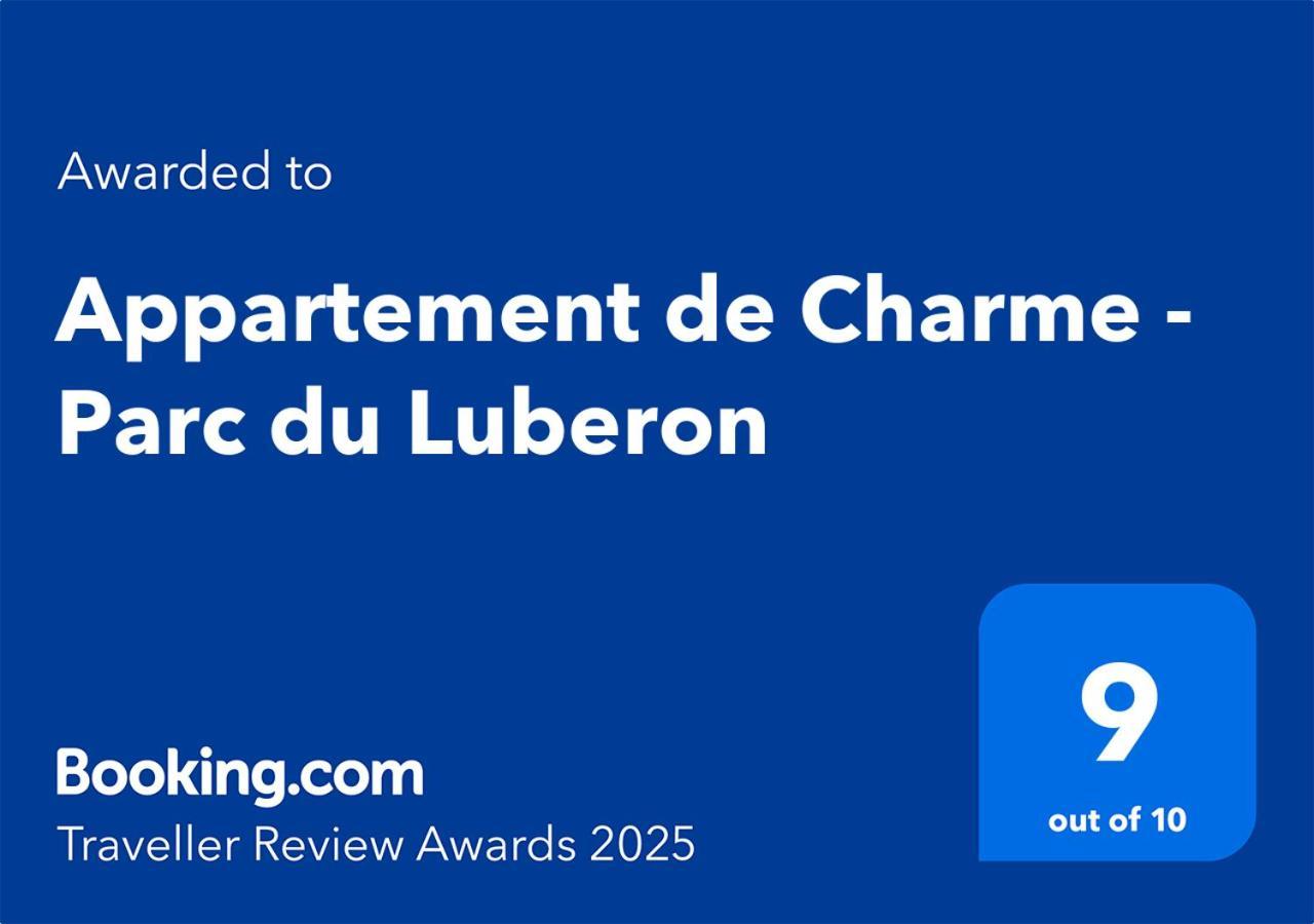 Appartement De Charme - Parc Du Luberon カドネ エクステリア 写真
